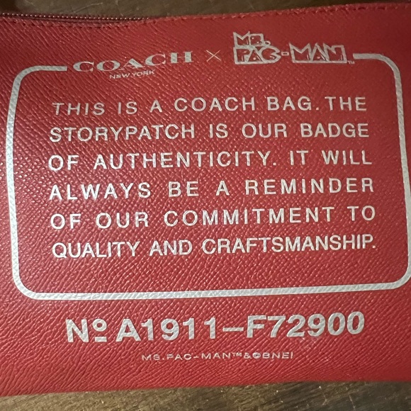 Coach Ms. Pac-Man Pouch - Picture 6 of 6